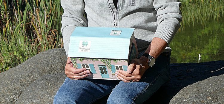 Ein Häuschen für die Spenden Ein Häuschen für die Spenden