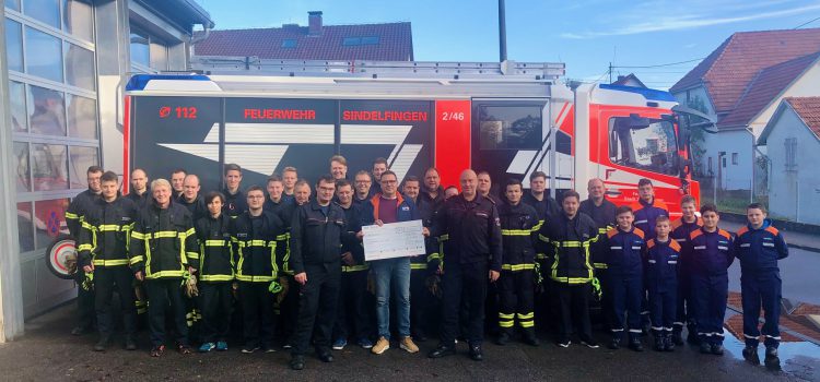 Großartige Spende der Maichinger Feuerwehr Großartige Spende der Maichinger Feuerwehr